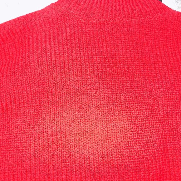 Vintage Pendleton Red and Black Western 100% Virgin Wool Cardigan - Picture 9 of 16